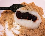 春はぼた餅、黒ごまきな粉。作り方5写真