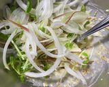 しめ鯖のまろみ酢の物作り方4写真