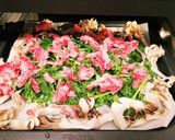パリパリ春菊　焼き野菜黒毛和牛風味作り方1写真
