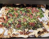 パリパリ春菊　焼き野菜黒毛和牛風味作り方5写真