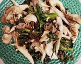 パリパリ春菊　焼き野菜黒毛和牛風味作り方6写真