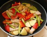 豚ロースとたっぷり野菜のスパイスソテー作り方5写真