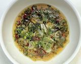 よだれ鶏☆レンジで鶏もも肉のネギ酢蒸し作り方5写真
