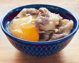 【レンチン】ひとりごはん☆モリモリ牛丼！作り方5写真