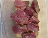 麺つゆで時短♪ブリの簡単漬け丼作り方2写真