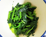☆ほうれん草のそぼろ豆腐油炒め☆作り方1写真