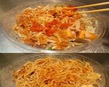 美味ドレとプルコチュソース冷し豚中華そば作り方2写真