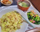 レンジで!キャベツとオートミールのごはん作り方7写真