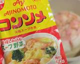 新玉ねぎとベーコンの簡単コンソメスープ作り方5写真
