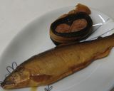 鮎の甘露煮 炒り豆腐　甘露煮リメイク作り方1写真