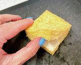厚揚げの大葉チーズ挟み焼き♪照り焼き風作り方2写真