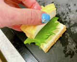 厚揚げの大葉チーズ挟み焼き♪照り焼き風作り方3写真