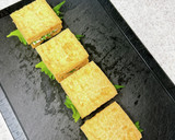 厚揚げの大葉チーズ挟み焼き♪照り焼き風作り方4写真