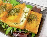 厚揚げの大葉チーズ挟み焼き♪照り焼き風作り方12写真