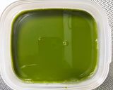あじさい白玉の抹茶ぜんざい作り方2写真