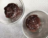 あじさい白玉の抹茶ぜんざい作り方8写真