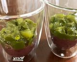 あじさい白玉の抹茶ぜんざい作り方10写真