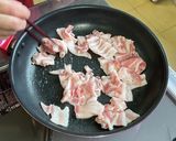 春の香り♪ふきのとうとバラ肉の野菜炒め作り方10写真