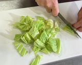 春の香り♪ふきのとうとバラ肉の野菜炒め作り方8写真