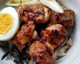 焼き鳥丼♪作り方2写真
