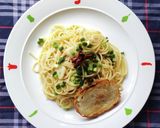 ツナを加えた、ペペロンチーノ♪作り方1写真
