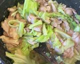 鶏モモとキャベツの味噌マヨガーリック🥬作り方9写真