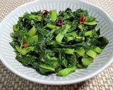 大根の葉の甘辛炒め作り方4写真