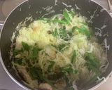 ひき肉とキャベツの牛乳味噌スープ♡作り方6写真