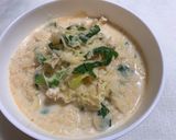 ひき肉とキャベツの牛乳味噌スープ♡作り方9写真