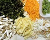 大根干し菜の炒め煮作り方1写真