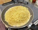 本格!濃厚!明太子クリームパスタ作り方4写真
