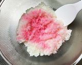 皆の門出をお祝い　ハンバーグの丘に桜並木作り方2写真