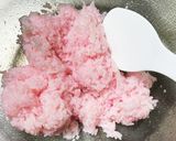 皆の門出をお祝い　ハンバーグの丘に桜並木作り方3写真