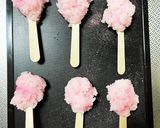 皆の門出をお祝い　ハンバーグの丘に桜並木作り方6写真