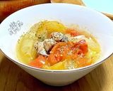 キャベツとサバ缶のエスニックスープ作り方5写真