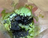 きゃべつ半分！　塩昆布キャベツ作り方3写真