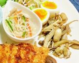 ささみカツメインのディナーメニュー作り方4写真