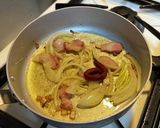レモンクリームパスタ（水戻し版）作り方4写真