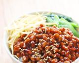 ご飯が進む♡ヤンニョム納豆丼作り方5写真