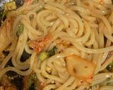キムチ焼きうどん作り方2写真