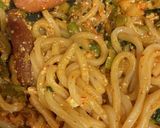 キムチ焼きうどん作り方3写真