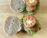 お弁当用の冷凍ハンバーグで♪ハンバーガー作り方8写真