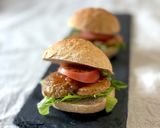 お弁当用の冷凍ハンバーグで♪ハンバーガー作り方9写真