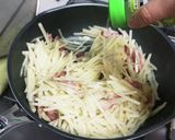 ベーコンとシャキシャキじゃがバター炒め♪作り方6写真