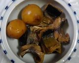 サバの梅酒煮：梅酒により臭みを抑えます作り方2写真
