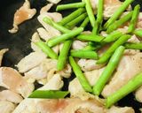 マヨ系推奨◎アスパラ＆チキンのサッと炒め作り方2写真