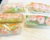 生春巻き・焼肉でヘルシー献立作り方1写真