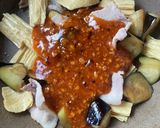 湯葉と茄子の炒め　XO醬&味噌ダレ作り方3写真