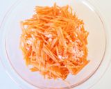 カッテージで【キャロットラペ（チーズ＋）作り方2写真