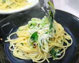 難波葱としらすのペペロンチーノ作り方7写真